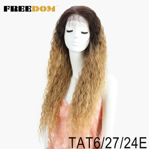 Long Ombre Lace Front Wig