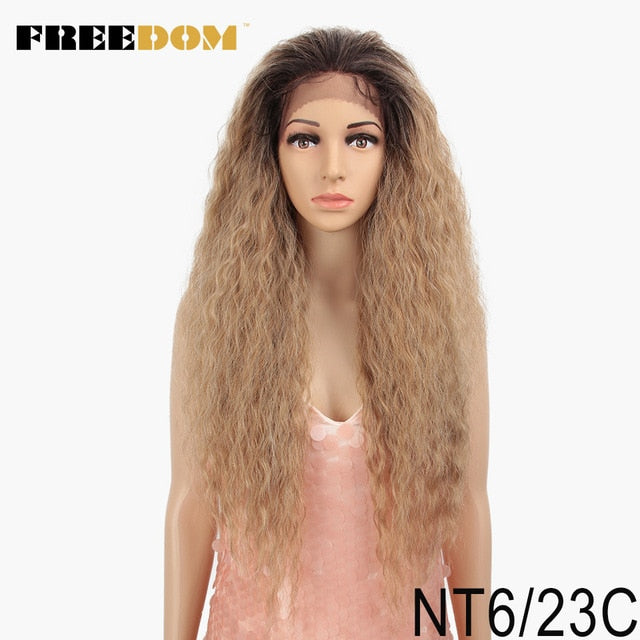 Long Ombre Lace Front Wig