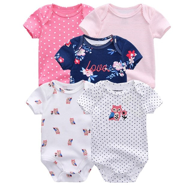 2020 Baby Rompers 5-pack