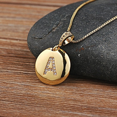 Top Quality Women Girls Letter Necklace