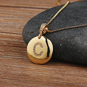 Top Quality Women Girls Letter Necklace