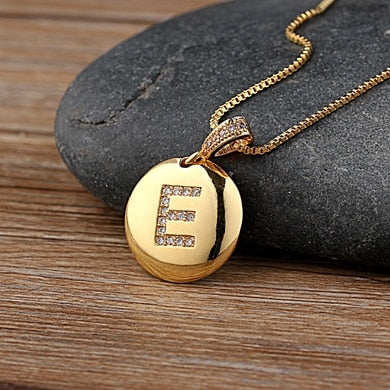 Top Quality Women Girls Letter Necklace