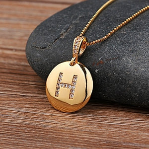 Top Quality Women Girls Letter Necklace