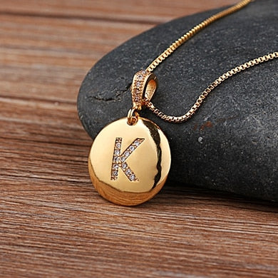 Top Quality Women Girls Letter Necklace