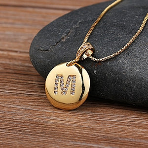 Top Quality Women Girls Letter Necklace