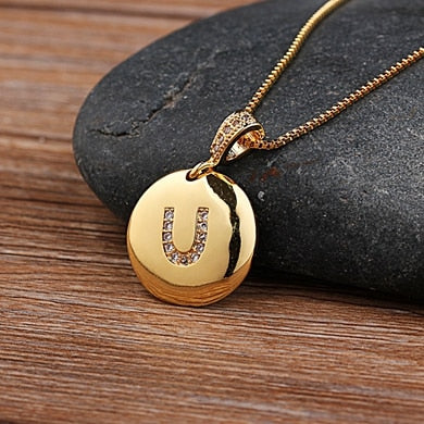 Top Quality Women Girls Letter Necklace