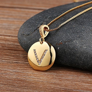 Top Quality Women Girls Letter Necklace