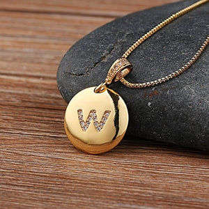 Top Quality Women Girls Letter Necklace