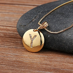 Top Quality Women Girls Letter Necklace