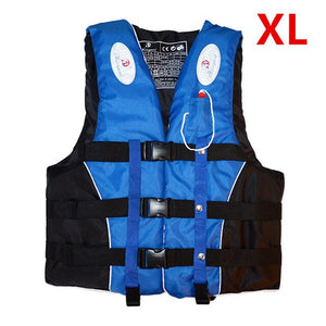 Polyester Adult kids Life Vest Jacket Swimming