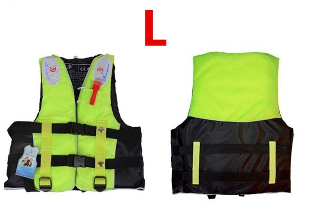 Polyester Adult kids Life Vest Jacket Swimming