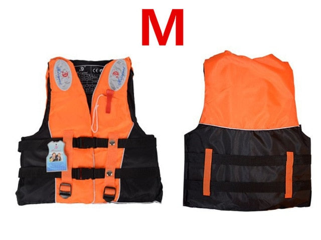 Polyester Adult kids Life Vest Jacket Swimming