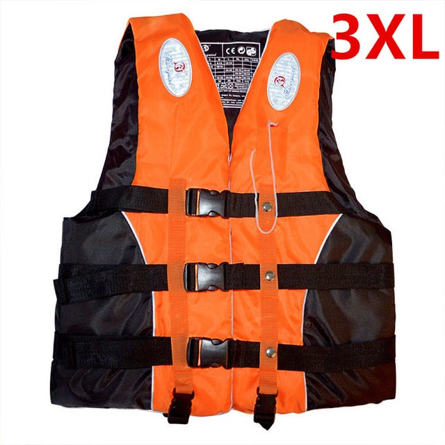 Polyester Adult kids Life Vest Jacket Swimming