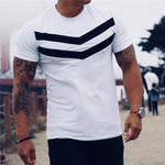 New Men T-shirt Cotton Short Sleeves