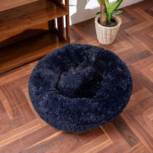 Thick cutton round dog bed