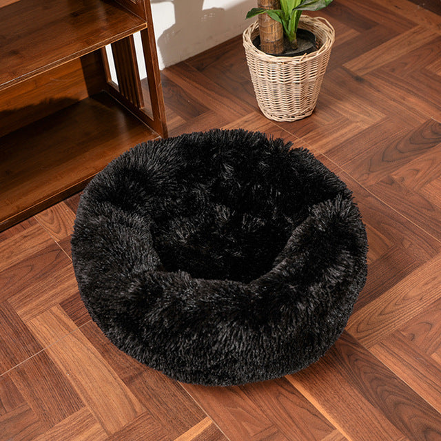 Thick cutton round dog bed