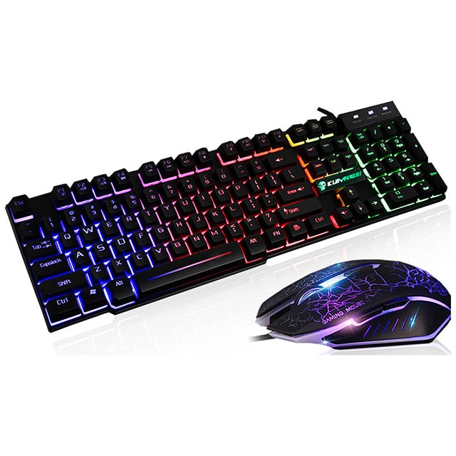 T6 luminous keyboard and mouse